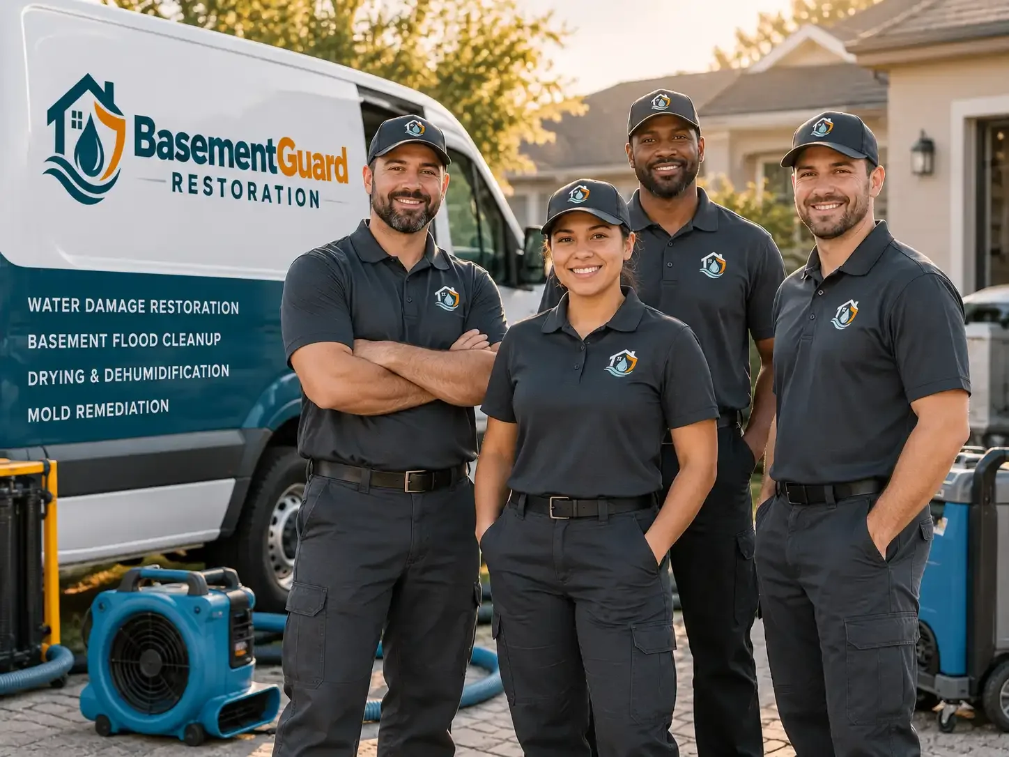 Basement Water Damage Restoration company in Bellville, OH